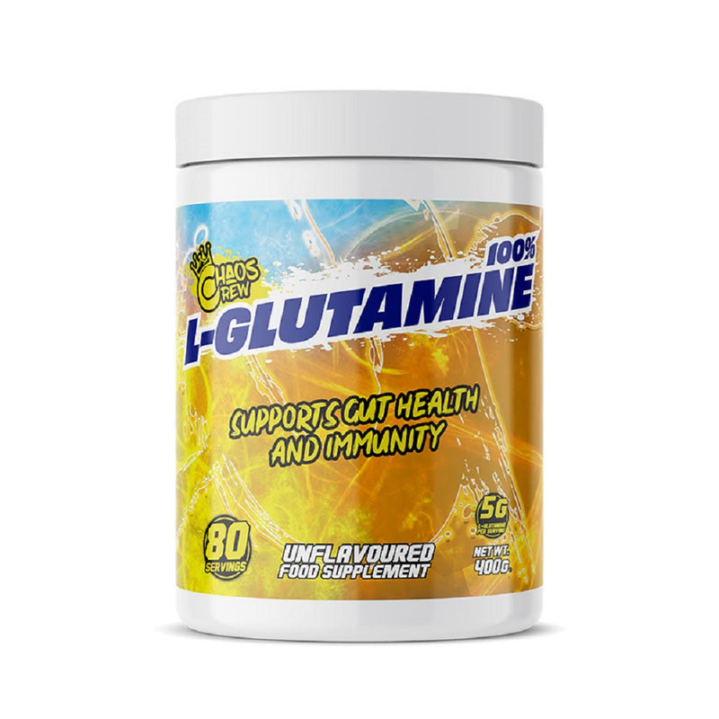 Chaos Crew 100% L-Glutamine 80 Servings