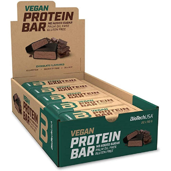 BioTech USA Vegan Protein Bar 20x50g