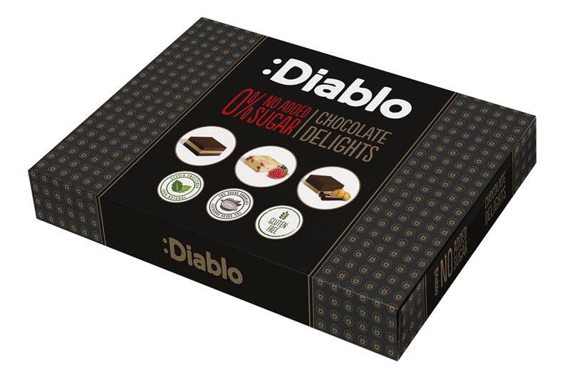 Diablo 0% Added Sugar Chocolate Box with Stevia 115g