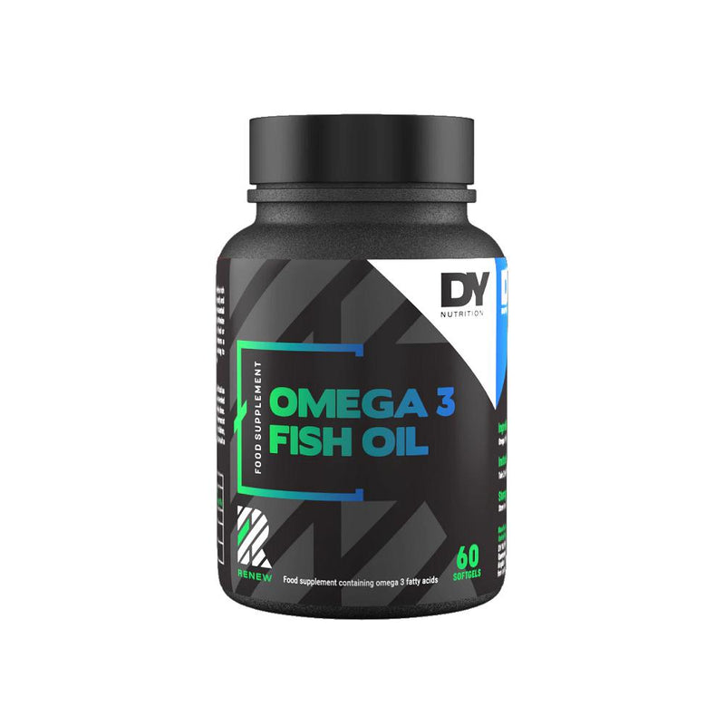 Dorian Yates Renew Omega 3 Fish Oil 1000mg, 60 Softgels