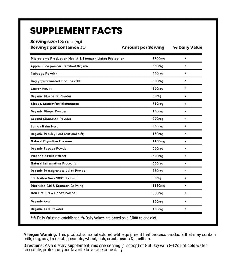 MAN Sport Gut Joy Digestive Health 180g