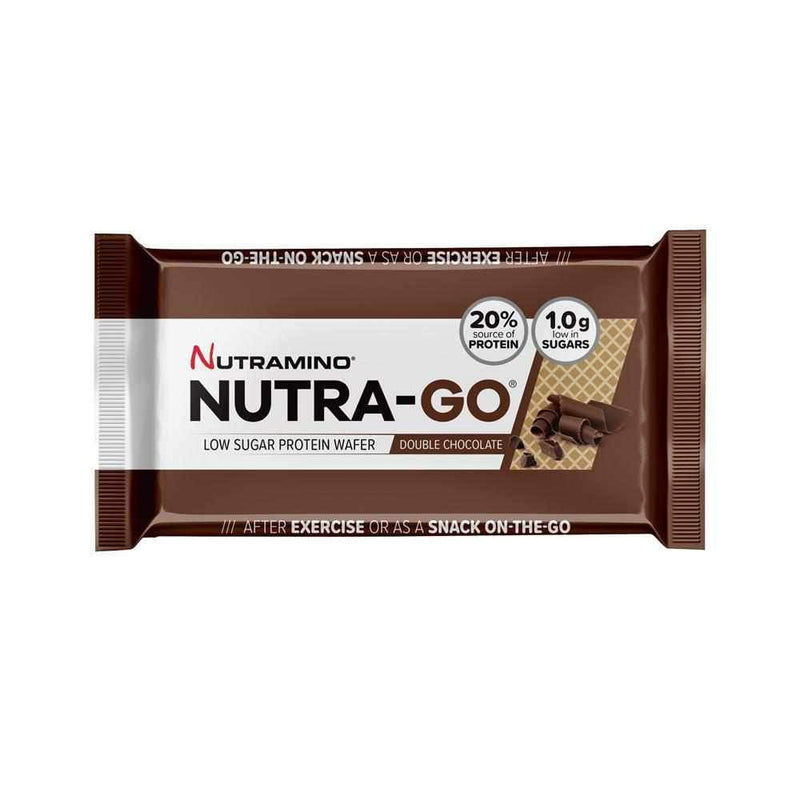 Nutramino Nutra-Go High Protein Low Sugar Wafer 12x39g-Protein Bars & Cookies-londonsupps