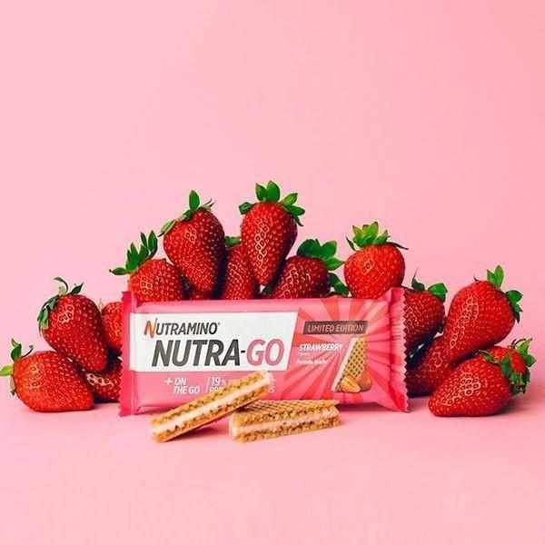 Nutramino Nutra-Go High Protein Low Sugar Wafer 12x39g-Protein Bars & Cookies-londonsupps