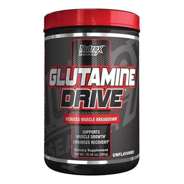 Nutrex Research Glutamine Drive Black 300g Powder-Amino Acids-londonsupps