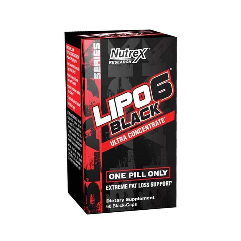 Nutrex Research Lipo 6 Black Ultra Concentrate 60 Capsules-Diet & Weight Management-londonsupps