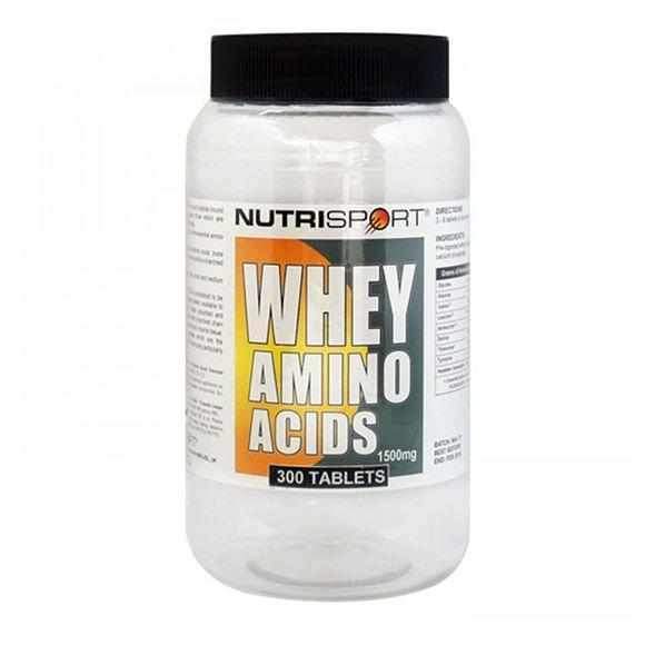 Nutrisport Whey Aminos 300 Tablets-Amino Acids-londonsupps