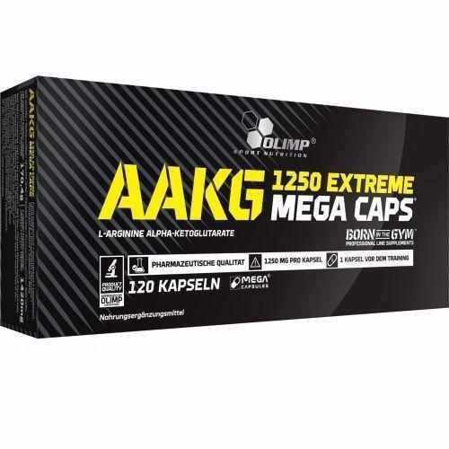 Olimp Nutrition AAKG 1250 Extreme Mega Caps 120 Capsules-Amino Acids-londonsupps