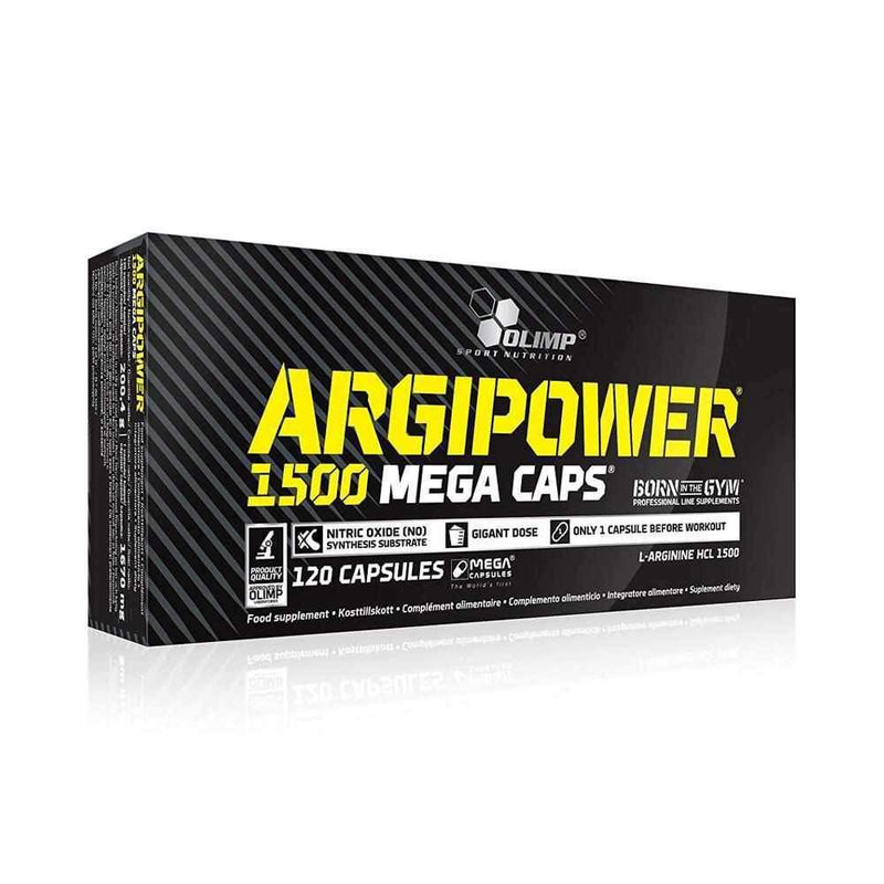 Olimp Nutrition ArgiPower 1500 Mega Caps 120 Capsules-Amino Acids-londonsupps