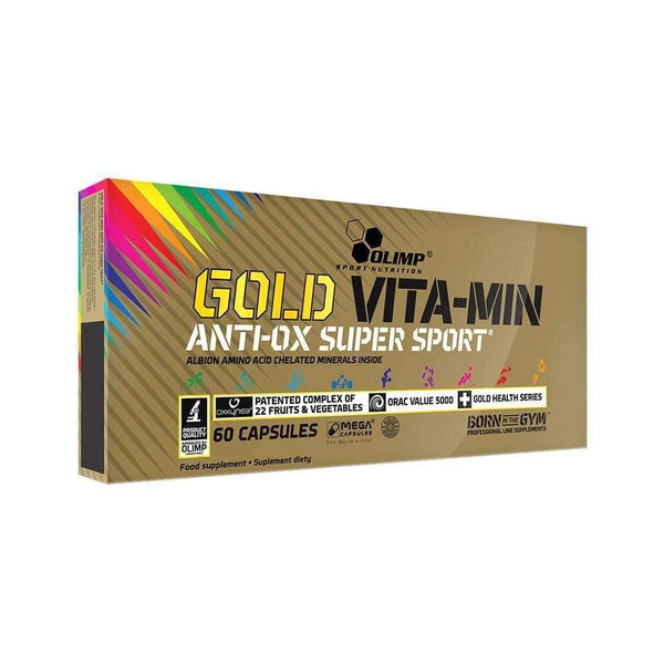 Olimp Nutrition Gold VITA-MIN Anti-OX Super Sport 60 Capsules-Vitamins & Minerals-londonsupps