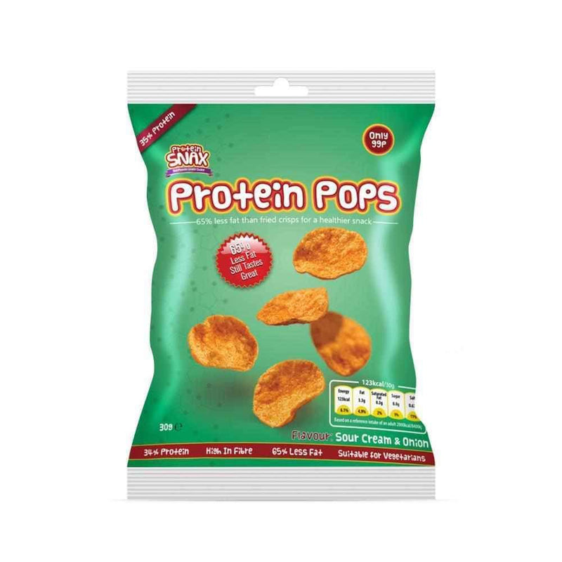 Protein Snax - Protein Pops 12 X 30g-Food Products Meals & Snacks-londonsupps