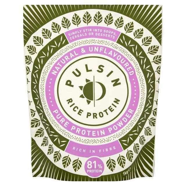 Pulsin Rice Protein 1kg Powder-Vegan Nutrition-londonsupps