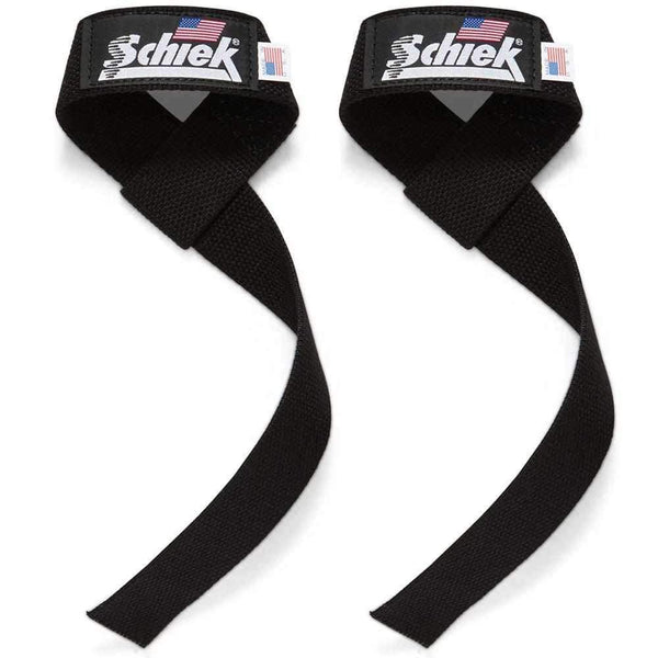 Schiek Sports Lifting Straps 1000BPS2 BL-Gloves Belts Wraps-londonsupps
