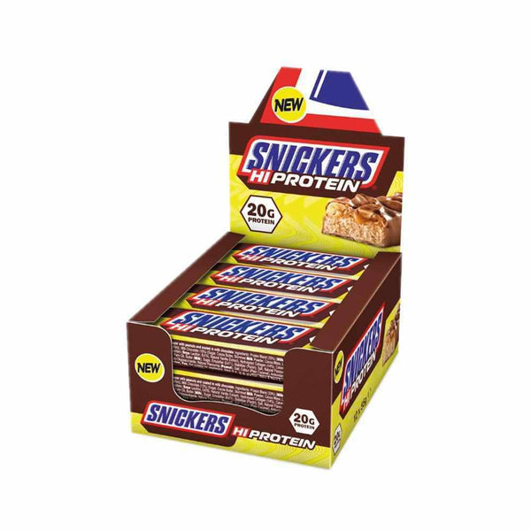 Snickers Hi-Protein Bars 12x55g Original-Protein Bars & Cookies-londonsupps
