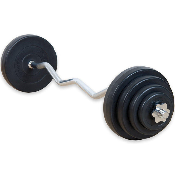 TnP Accessories 1" EZ Curl Bar Set-Barbell Sets-londonsupps