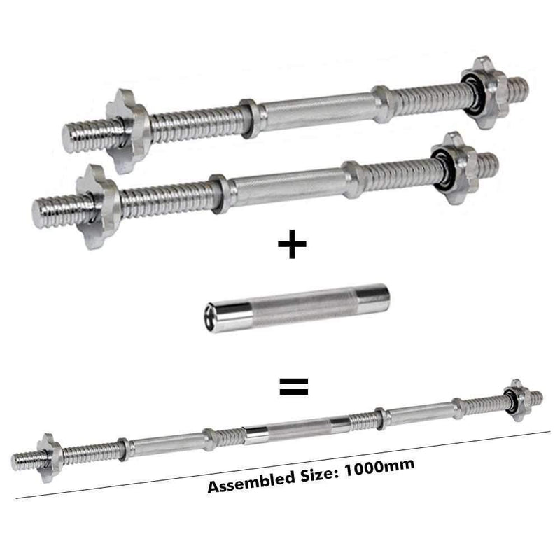 TnP Accessories Chrome Dumbbell Connector-Bars & Collars-londonsupps