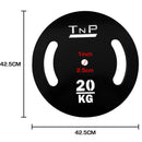 TnP Accessories 1" Standard Steel Weight Plates 1.25kg - 20kg - Single Plates