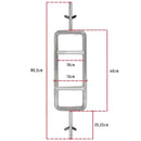 TnP Accessories 1" Tricep Bar + Spring Collar 1"Tricep Silver-Bars & Collars-londonsupps