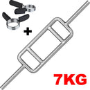 TnP Accessories 1" Tricep Bar + Spring Collar 1"Tricep Silver-Bars & Collars-londonsupps