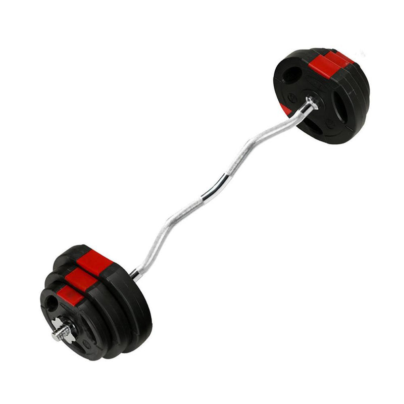 TnP Accessories Tri-Grip EZ Barbell Set 25kg-Barbell Sets-londonsupps