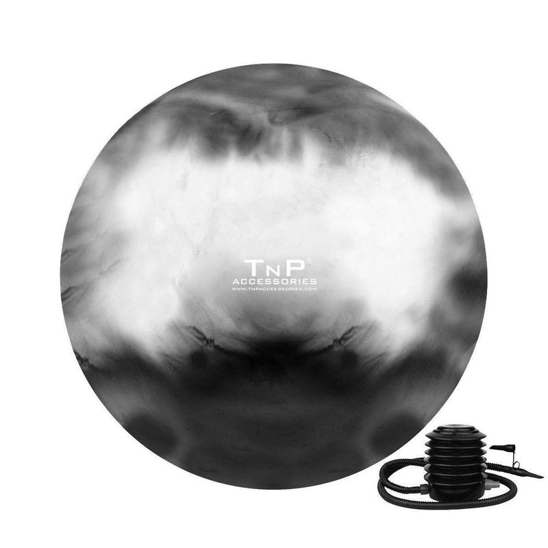TnP Accessories Textured Exercise Ball 65cm - Black-Swiss Balls-londonsupps