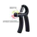 TnP Accessories Adjustable Hand Grip Exerciser (10KG-40KG)-Miscellaneous Accessories-londonsupps