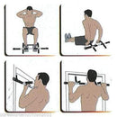 TnP Accessories Fitness Bar Chin Up Pull Up Strength-Chin Up Bar & Door Gyms-londonsupps