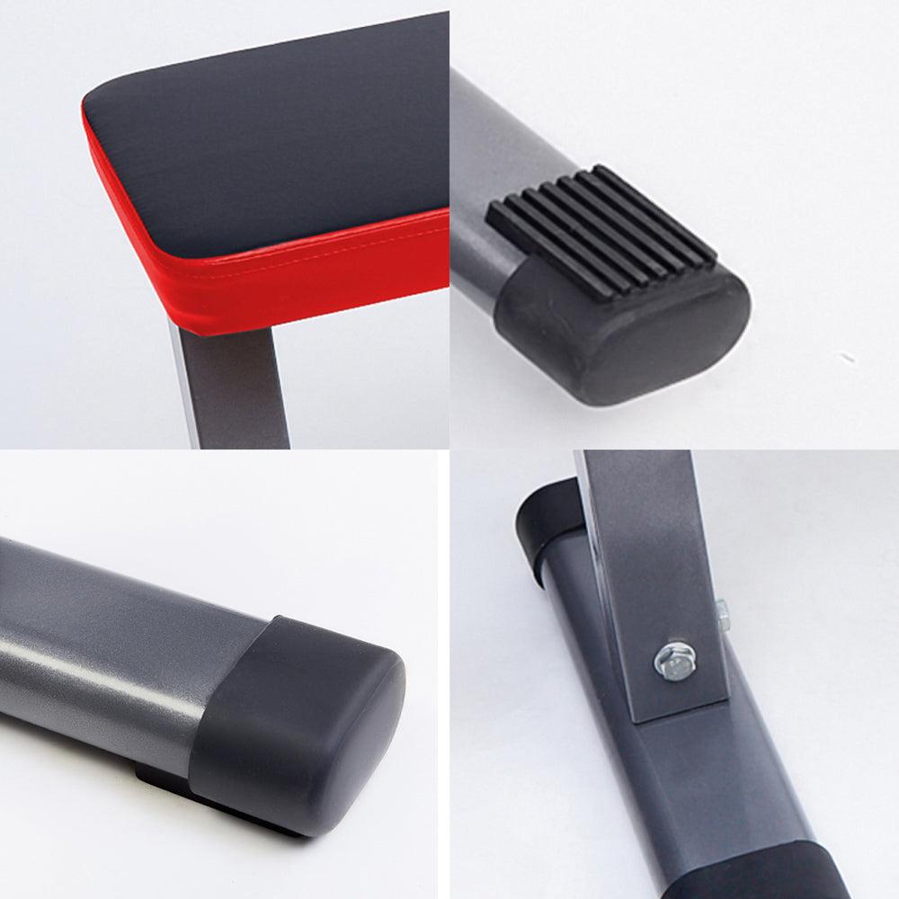 Buy TnP Accessories Flat Bench Black Red Elite Supplements