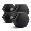 TnP Accessories Hex Dumbbells Pairs (x2 Dumbbells)-Dumbbell Sets-londonsupps