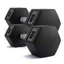 TnP Accessories Hex Dumbbells Pairs (x2 Dumbbells)-Dumbbell Sets-londonsupps