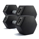 TnP Accessories Hex Dumbbells Pairs (x2 Dumbbells)-Dumbbell Sets-londonsupps
