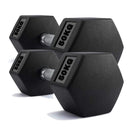 TnP Accessories Hex Dumbbell Singles (x1 Dumbbell)-Dumbbell Sets-londonsupps