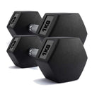 TnP Accessories Hex Dumbbell Singles (x1 Dumbbell)-Dumbbell Sets-londonsupps