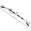 TnP Accessories Lat Bar(Rubber Coated) Chrome-Cable Attachments-londonsupps