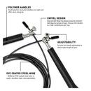 TnP Accessories Speed Cable Skipping Rope-Functional Training-londonsupps