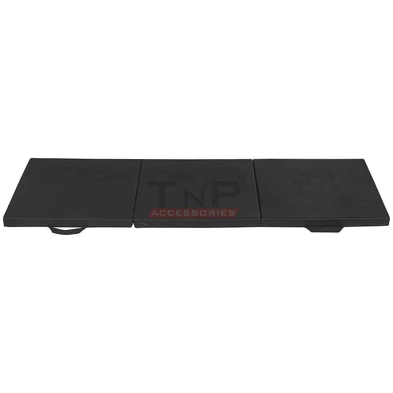 TnP Accessories Tri Fold Mat 180*60*5Cm Black-Tri Fold Mat-londonsupps