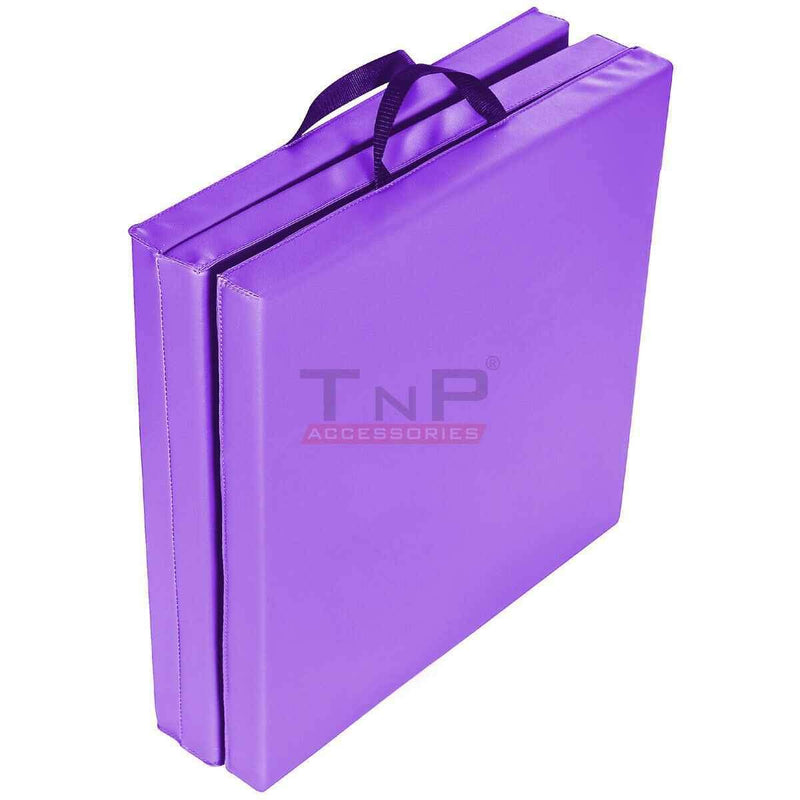 TnP Accessories Tri-Fold Mat 180*60*5Cm Purple-Tri Fold Mat-londonsupps