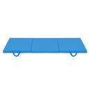 TnP Accessories Tri-Fold Mat 180*60*5Cm Sky Blue-Tri Fold Mat-londonsupps