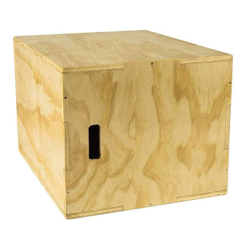 TnP Accessories Wooden Plyo Box - 45cm x 40cm x 35cm-Plyometric Boxes-londonsupps