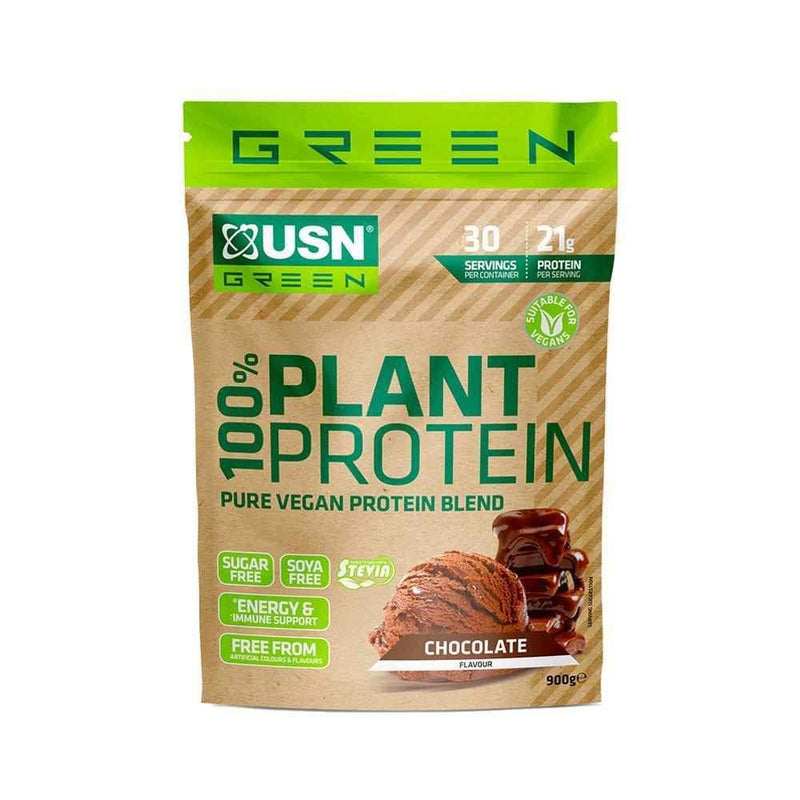 USN 100% Plant Protein 900g Powder-Vegan Nutrition-londonsupps