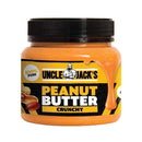 Unclejack's Peanut Butter 1kg Crunchy-Nut Butters-londonsupps