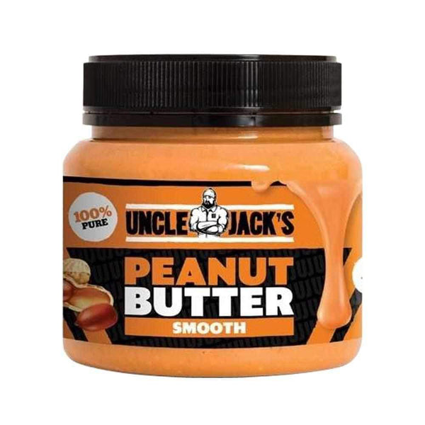 Unclejack's Peanut Butter 1kg Smooth-Nut Butters-londonsupps