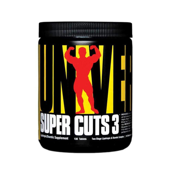 Universal Nutrition Super Cuts 3 130 Tablets-Diet & Weight Management-londonsupps