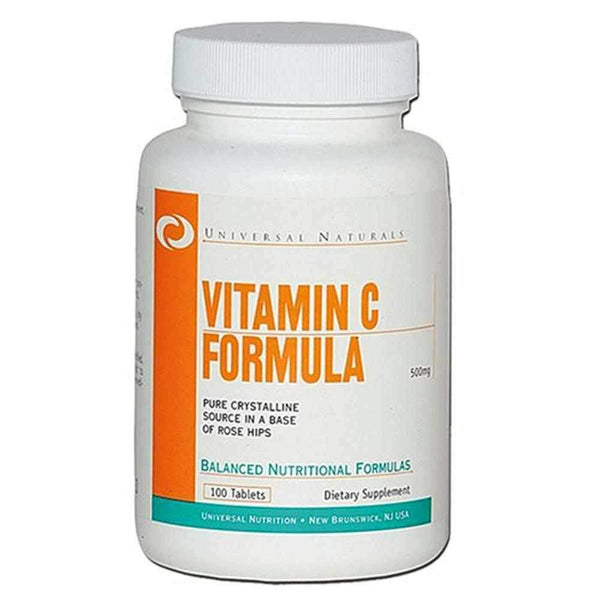 Universal Nutrition Vitamin C Formula 500mg - 100 Tablets-Vitamins & Minerals-londonsupps