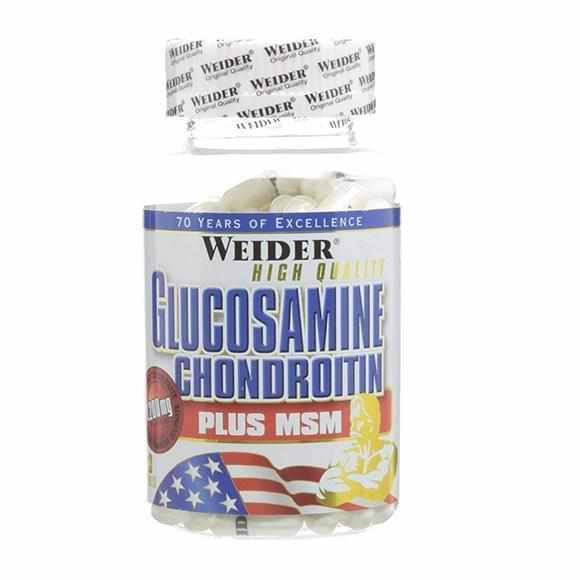 Weider Nutrition Glucosamine & Chondroitin MSM 120 Capsules-Vitamins & Minerals-londonsupps