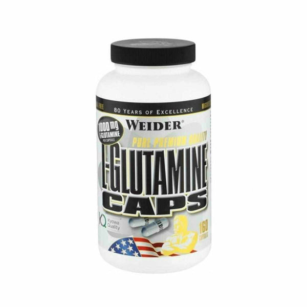 Weider Nutrition L Glutamine 160 Capsules-Amino Acids-londonsupps