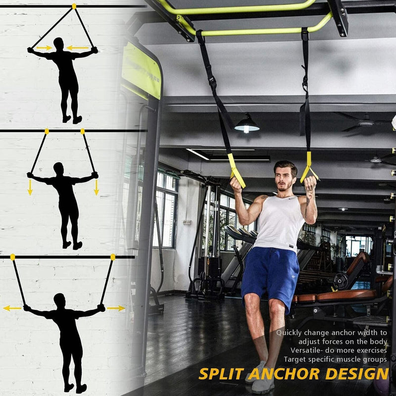 TnP Accessories Suspension Trainer Belt - Black/Yellow