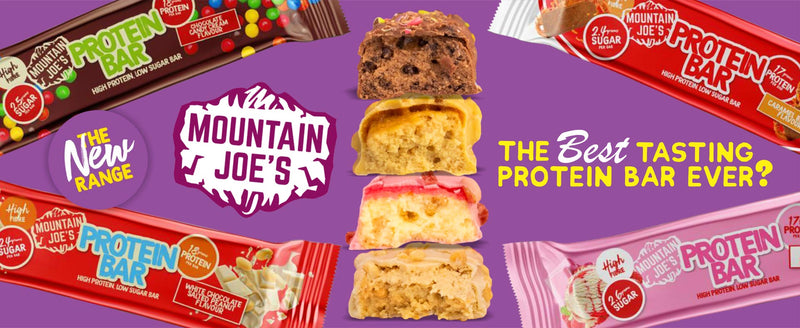Mountain Joe's Protein Bar 12x55g