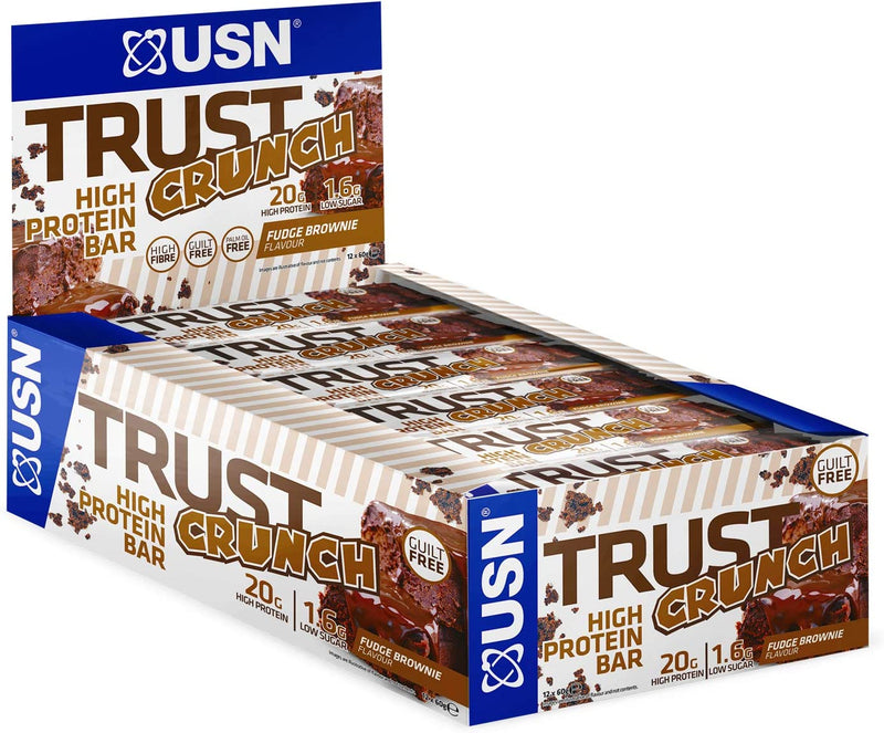 USN Trust Crunch Bars 12x60g