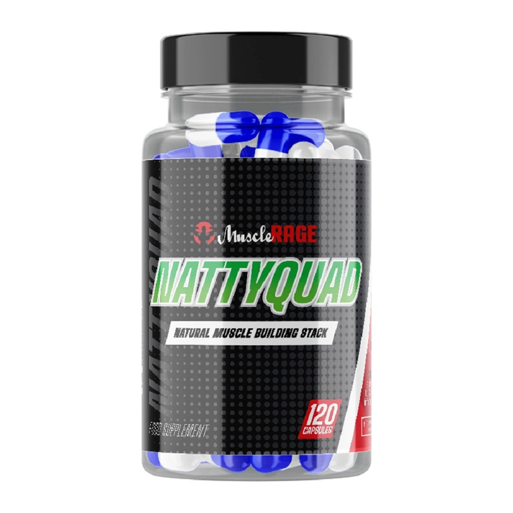 Muscle Rage Limitless Muscle Rage Nattyquad 120 Capsules