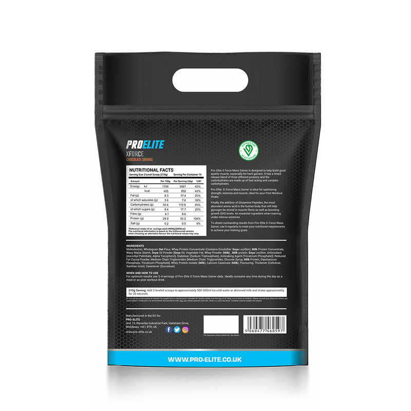 Pro-Elite XForce Mass Gainer 4kg Bag